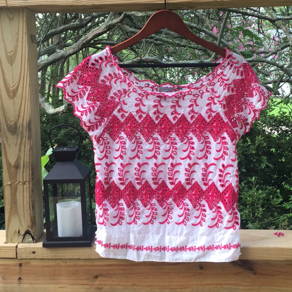 Anthropologie Peasant Blouse